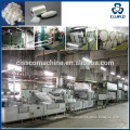 PET RECYCLE FIBER MACHINERY, WASTE PET STAPLE FIBER PRODUCTION LINE, RECYCLED PET FLAKES STAPLE FIBER PRODUCTION LINE